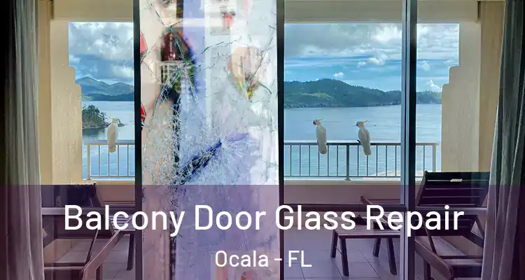 Balcony Door Glass Repair Ocala - FL