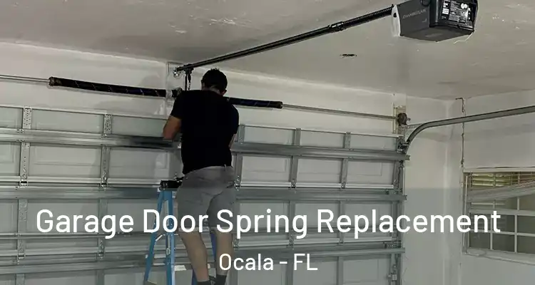 Garage Door Spring Replacement Ocala - FL