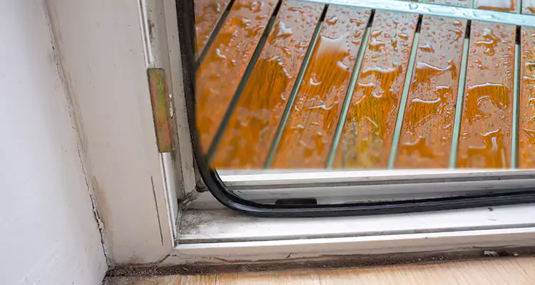 Water Leaking Wooden Patio Doors Repair in Ocala, FL
