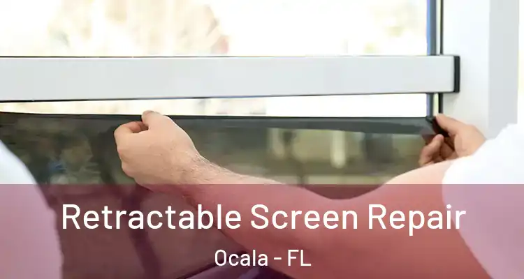 Retractable Screen Repair Ocala - FL