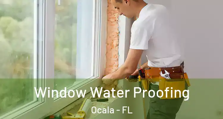 Window Water Proofing Ocala - FL